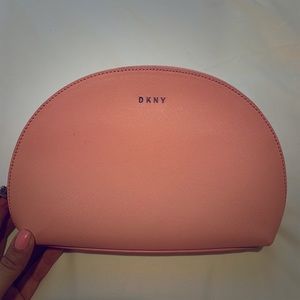 DKNY Toiletry Pouch/ Makeup Bag/ Travel Case -Pink